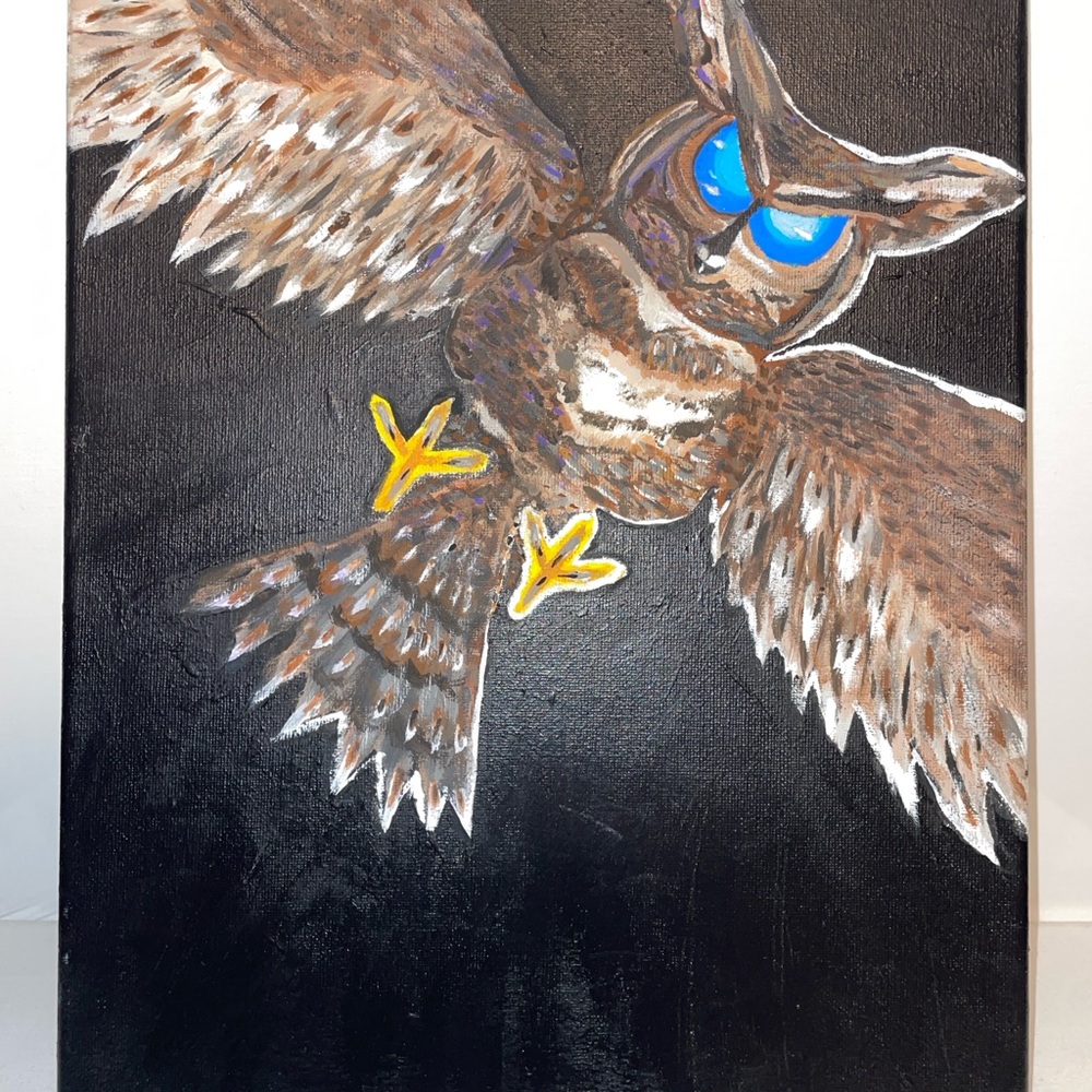 The Killing Moon | 11x14 Acrylic on Canvas